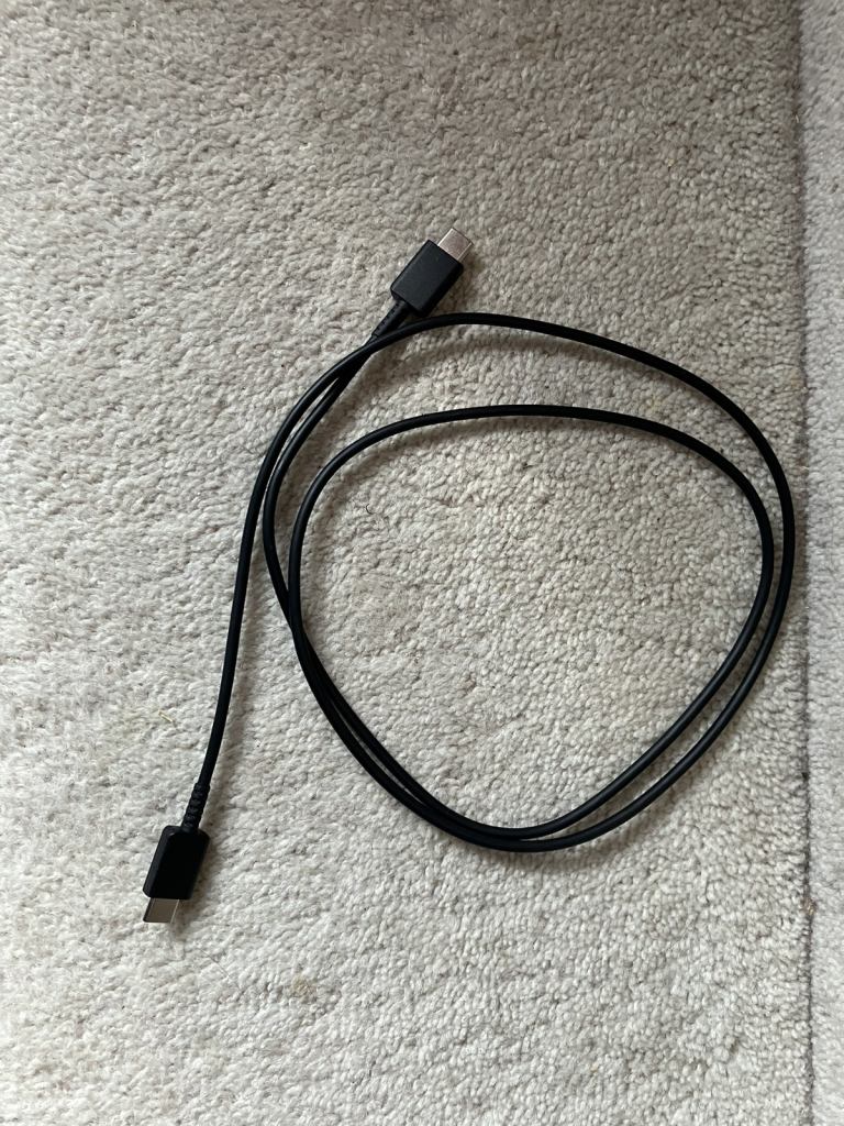 USB C to USB C one meter cable. Collect Chichester