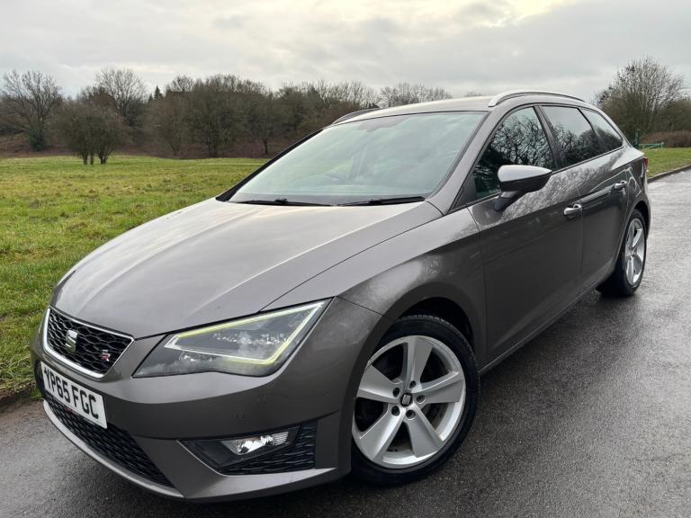 2015 SEAT Leon 2.0 TDI 184 FR 5dr [Technology Pack] Ulez free £35Tax ESTATE Diesel Manual