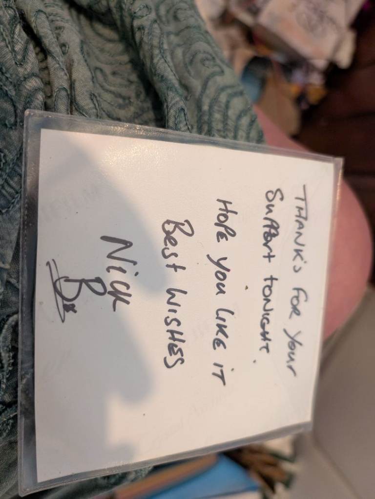 Verbatim CD-R with Personalised Message – As Good As New