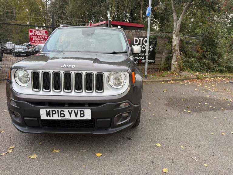 2016 Jeep Renegade 1.6 MultiJetII Limited SUV 5dr Diesel Manual Euro 6 (s/s) (120 ps) ESTATE Dies...