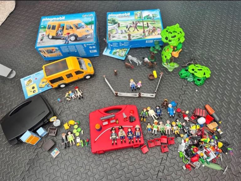 Playmobil toys large bundle 