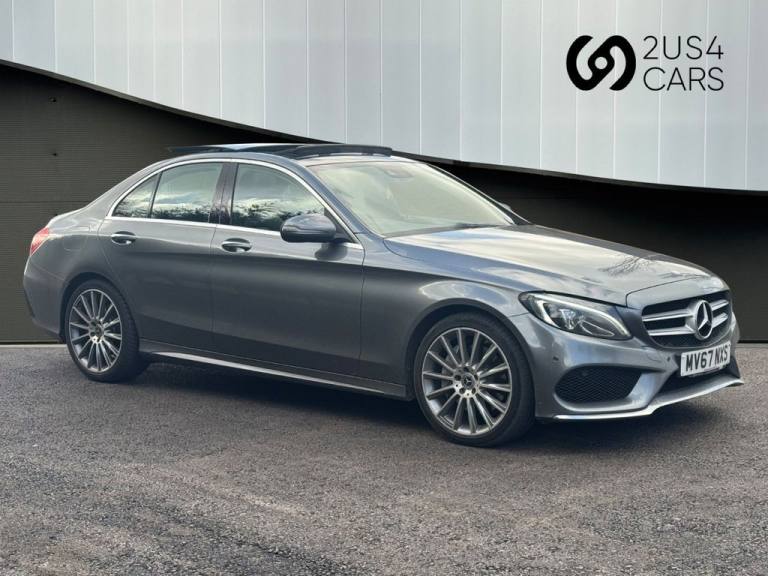2017 Mercedes-Benz C Class 2.1 C300dh AMG Line (Premium Plus) Saloon 4dr Diesel Hybrid G-Tronic+ ...