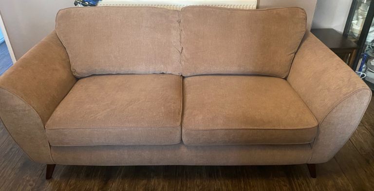 2x Aurora 2 Seater Sofa- Mocha