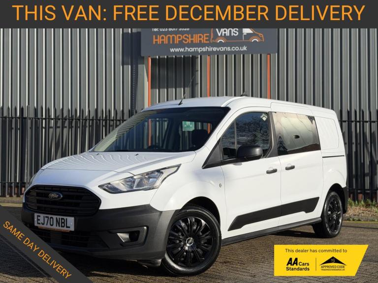 2020 Ford Transit Connect 1.5 230 EcoBlue Leader Crew Van Double Cab 6dr Diesel Manual L2 Euro 6 ...
