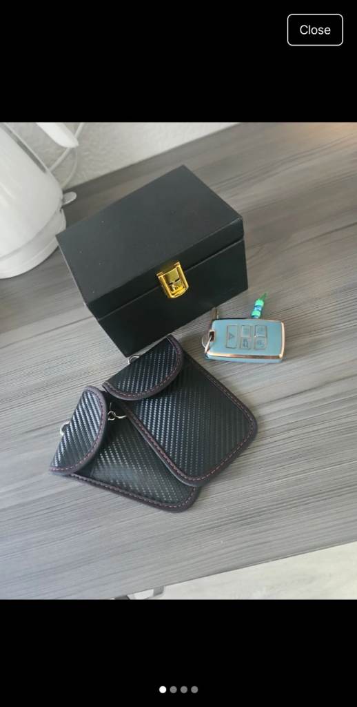 Faraday car key safety box and car key cover