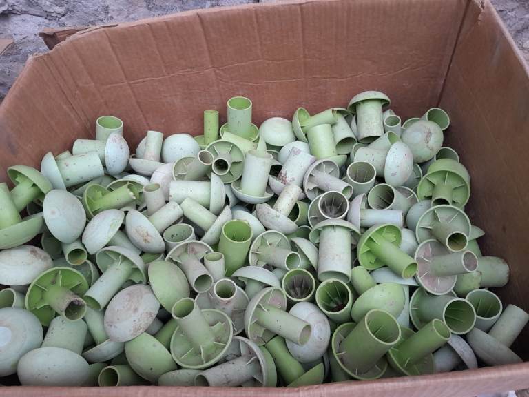 Rebar protection caps