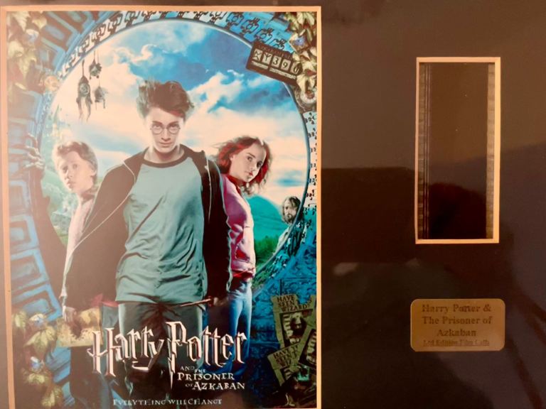 Harry Potter and The Prisoner of Azkaban COA Film Cells Framed