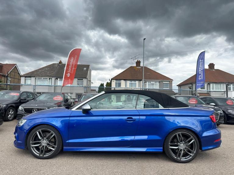  Audi S3 2.0 TFSI Cabriolet S Tronic quattro Euro 6 (s/s) 2dr (Nav) Petrol Automatic