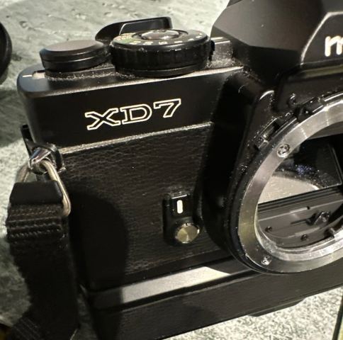Minolta XD-7 black Film Camera with 50mm 1.7 lens | in Ealing