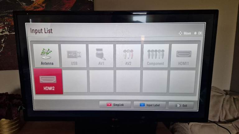 42 inch LG TV television 
