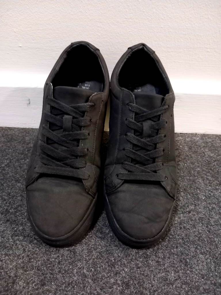 PRIMARK Men's Black Suede Pumps Size 7