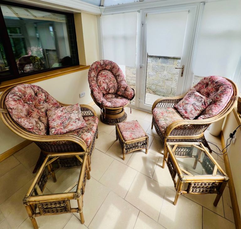 Rattan Dovedale conservatory furniture 