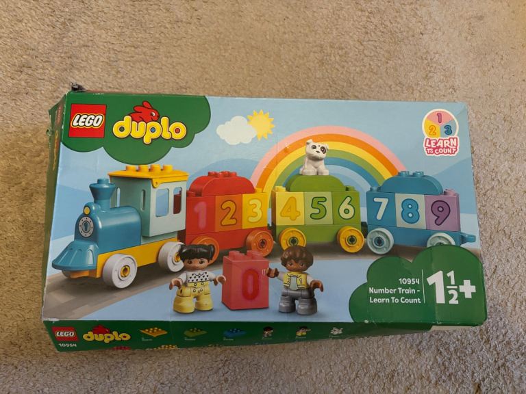 LEGO duplo Learn to count number train