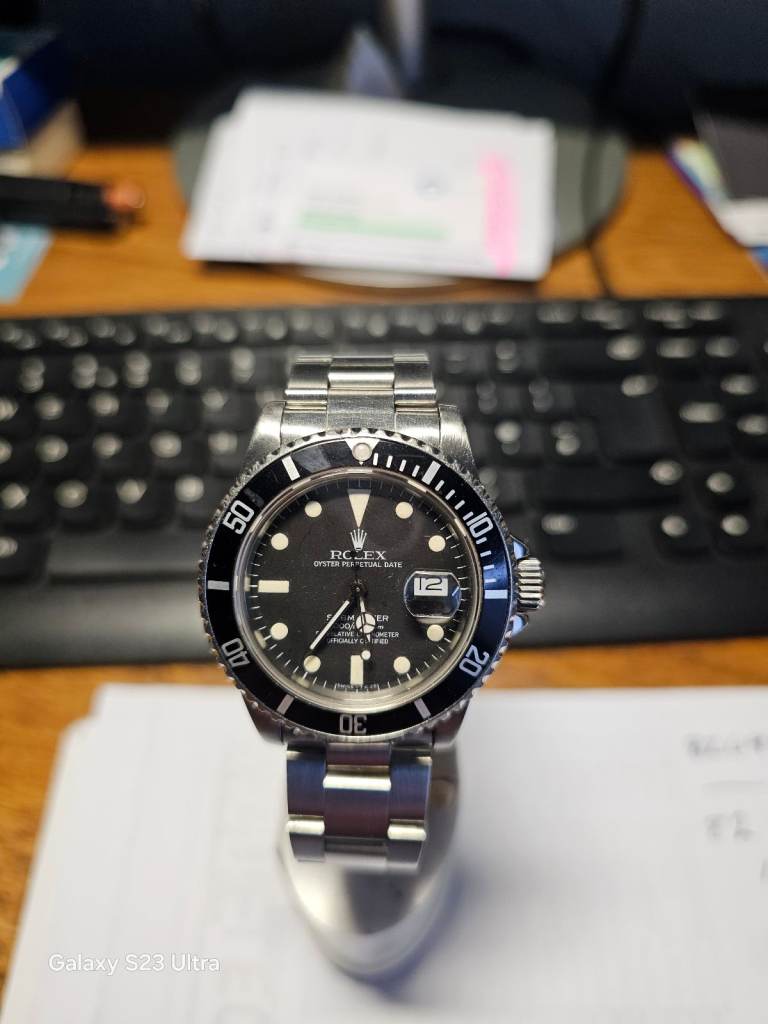 Rolex Submariner Date, 16800 model, 1983.