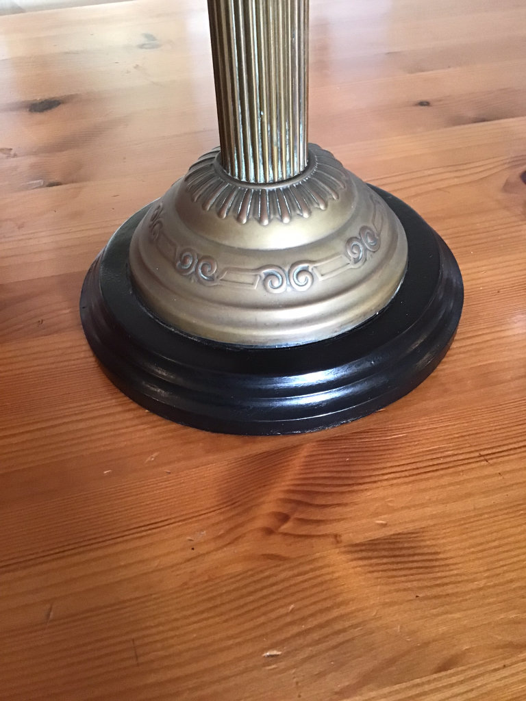 OIL LAMP  DUPLEX VICTORIAN
