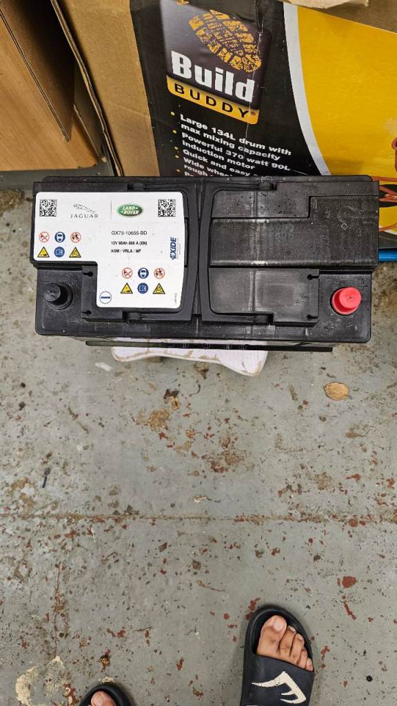 Genuine Land Rover car battery