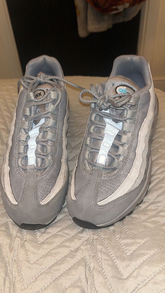 Nike Air Max 95 Grey Trainers - Men's UK 6