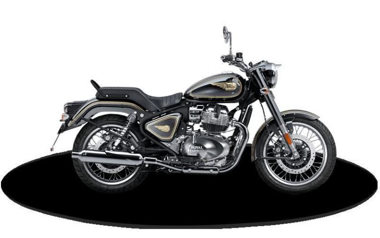 2026 Royal Enfield Bullet 650 in CANNON BLACK