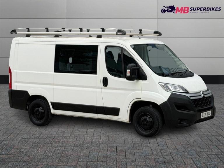 CITROEN RELAY 2.2 BLUEHDI 2021 (21) SWB ENTERPRISE PANEL VAN + 6 SEAT CREW VAN