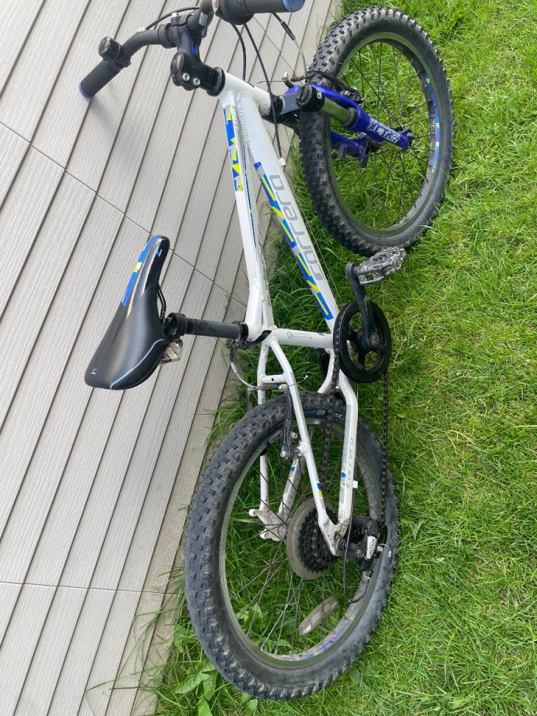 Carrera Mountain Bike – White, Good Condition
