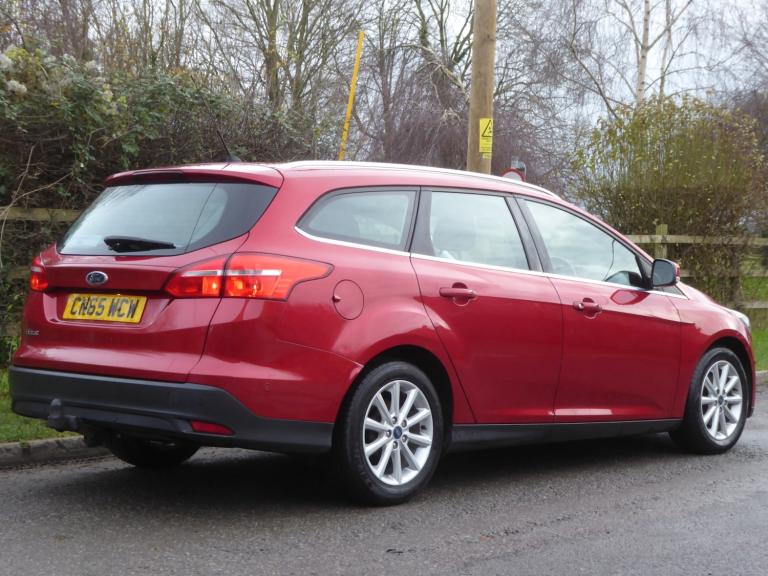 2015 Ford Focus 1.5 TDCi 120 Titanium 5dr EURO 6 ULEZ £20 Road TAX ESTATE Diesel Manual