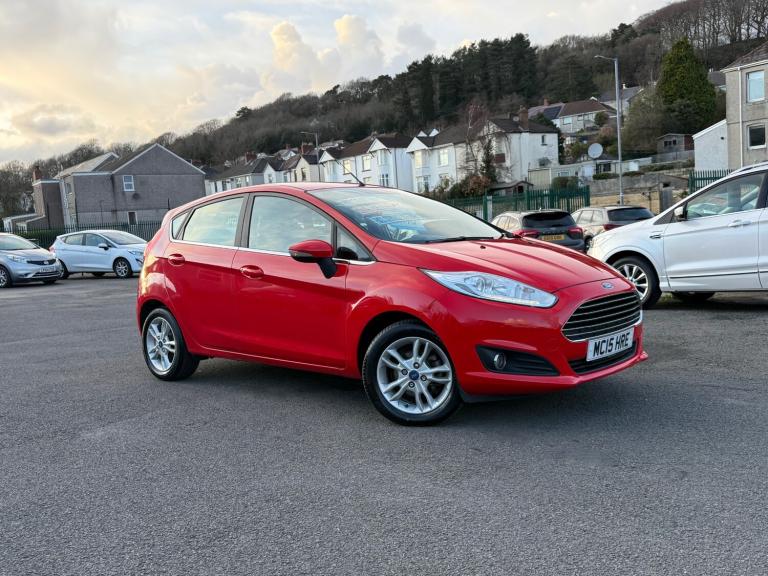 2015 Ford Fiesta 1.25 82 Zetec 5dr HATCHBACK Petrol Manual