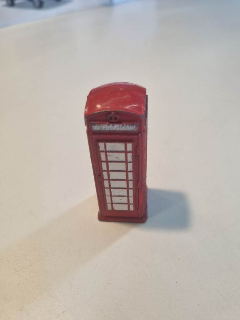 Dinky toys red phonebox.