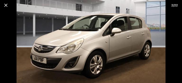 2011 Vauxhall Corsa 1.4i 16v Exclusiv Hatchback 5dr Petrol Automatic (138 g/km 