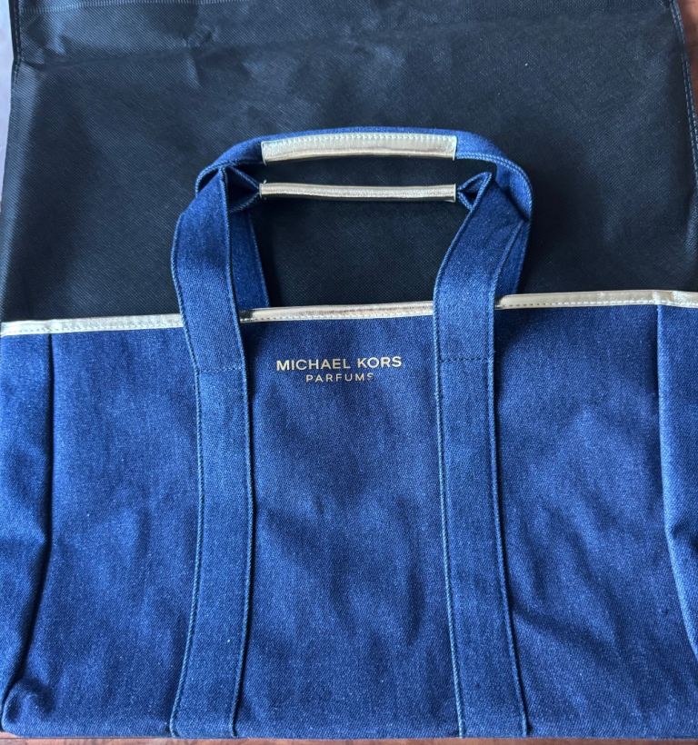Michael Kors Denim Tote Bag – Brand new