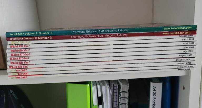 Various Kit Car Magazines