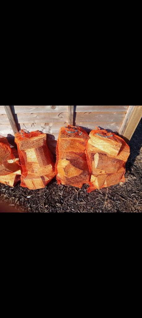 15 kg bags of firewood for sale