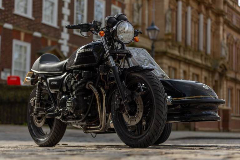 Kawasaki Z650 1981 sidecar outfit