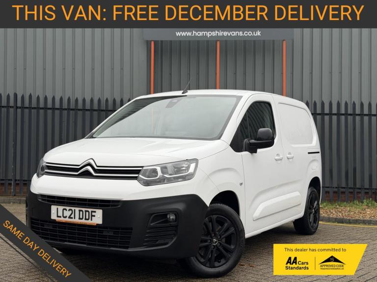 2021 Citroen Berlingo 1.5 BlueHDi 1000 Driver M Panel Van 5dr Diesel Manual SWB Euro 6 (s/s) (100...