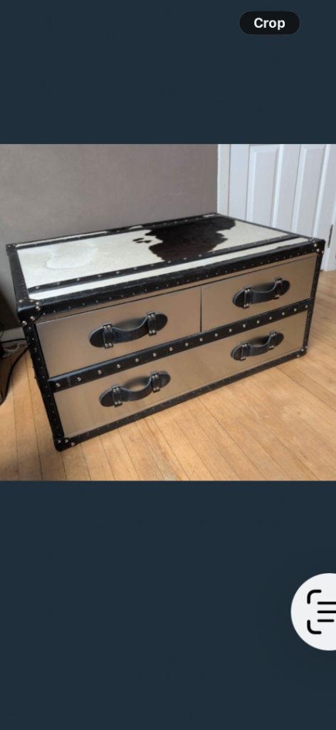 Unique Trunk Style Chest of Drawers