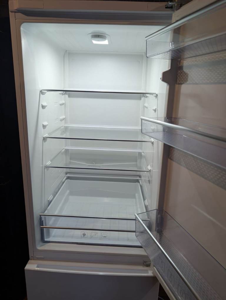 White Tall Fridge Freezer – Good Condition