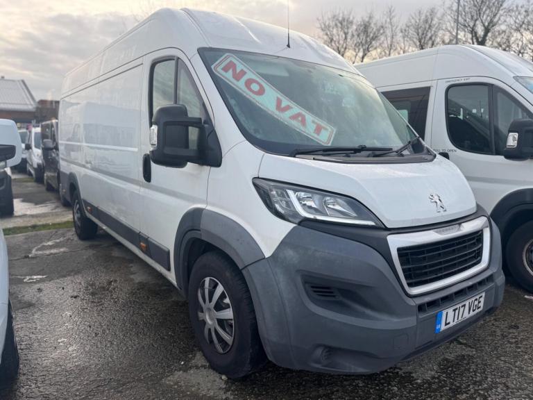 2017 Peugeot Boxer 2.0 BlueHDi 435 Professional L4 H2 Euro 6 5dr PANEL VAN Diesel Manual