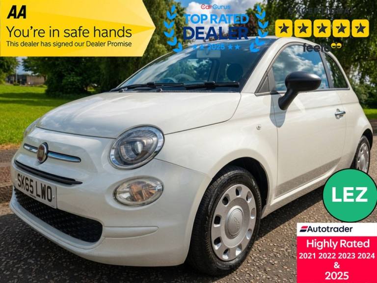 2015 Fiat 500 1.2 Pop Hatchback 3dr Petrol Manual Euro 6 (s/s) (69 bhp) Hatchback Petrol Manual