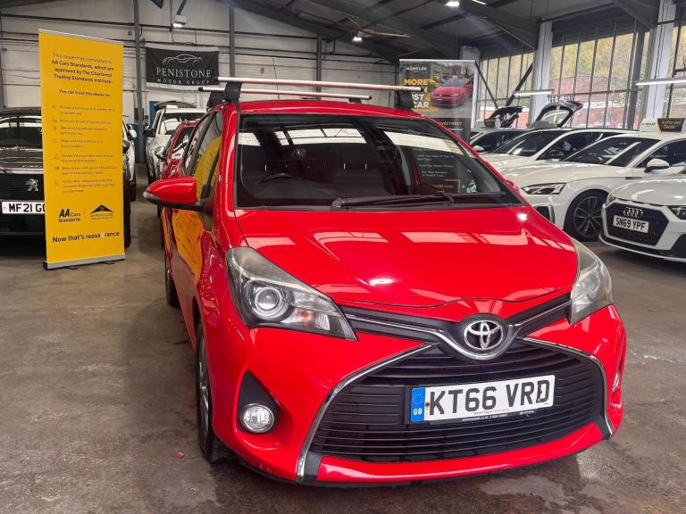 2017 Toyota Yaris 1.33 VVT-i Icon TSS 5dr HATCHBACK PETROL Manual