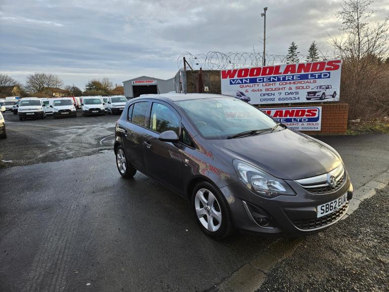 2012 ON 62 PLATE VAUXHALL CORSA SXI 1.2 5 DOOR HATCHBACK 
