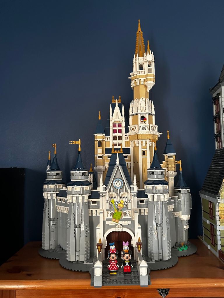 LEGO Disney Castle & Haunted House – Built Models, Good Condition