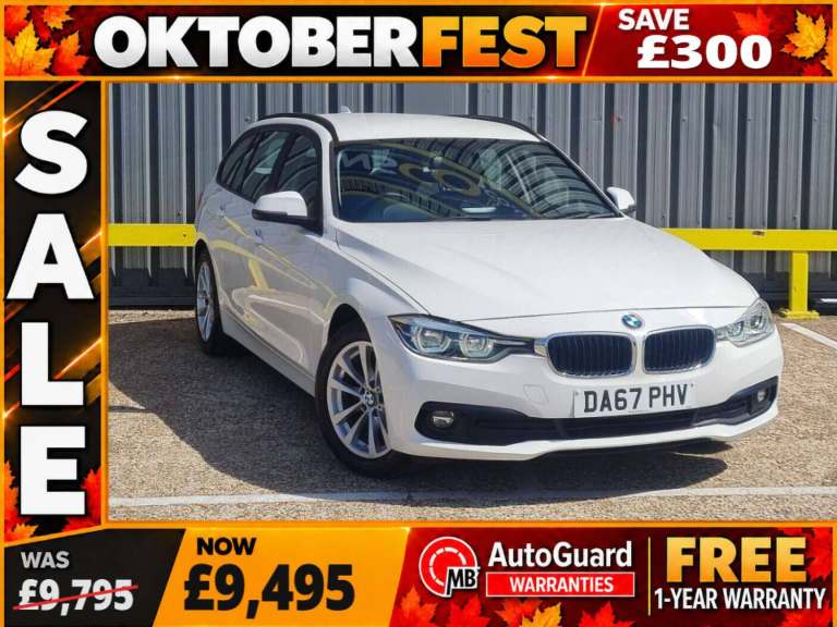 2017 BMW 3 Series 2.0 316d SE Touring 5dr Diesel Auto Euro 6 (s/s) (116 ps) Estate Diesel Automatic