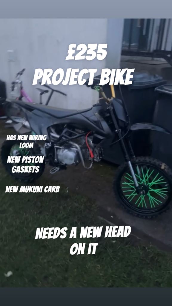 Stomp 140 slam125 frame big wheel
