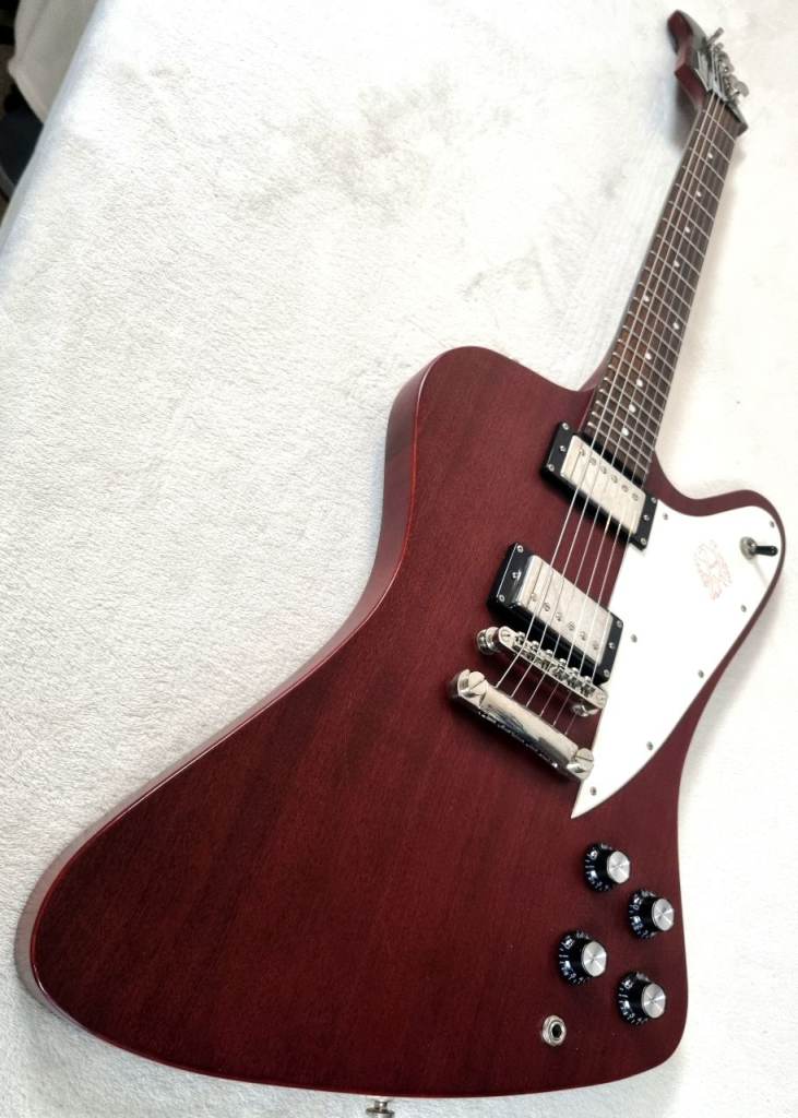 2010 Epiphone Firebird Studio Worn Cherry 