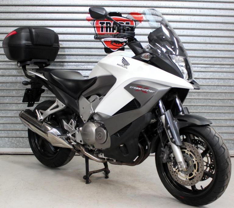 2012 61 HONDA VFR 800 X CROSSRUNNER WHITE HPI CLEAR 19K FSH VFR800X NEW MOT