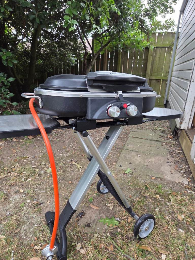 Outsunny travel BBQ with gas canister (full)