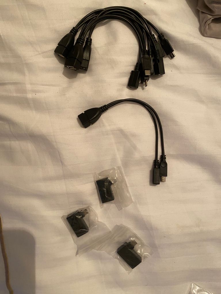 OTG adapter for fireTVstick or USB micro port @£3.00