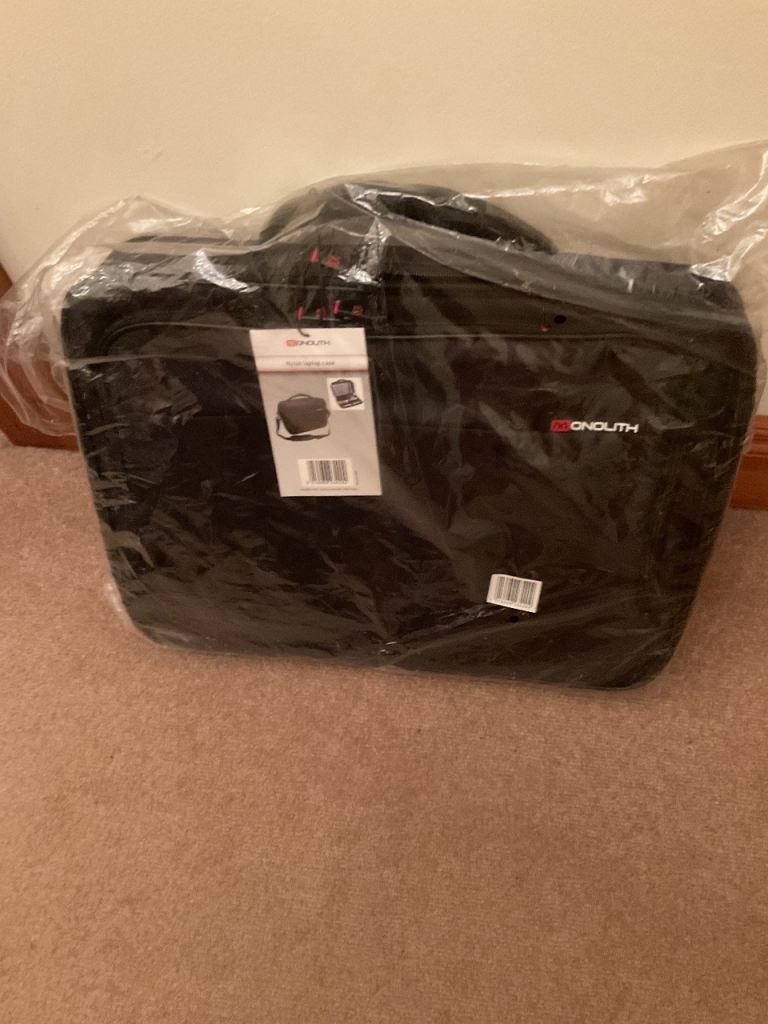 Monolith Laptop Case - Black, Brand New with Tags