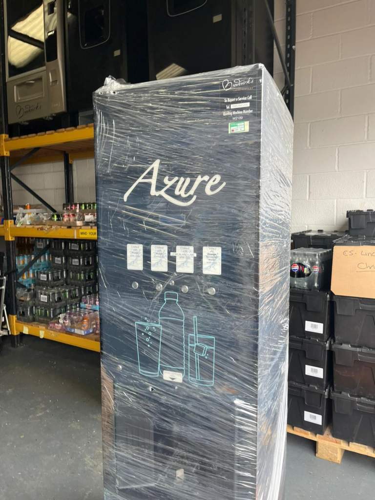 Drinks vending machine. Mains fed Good working order