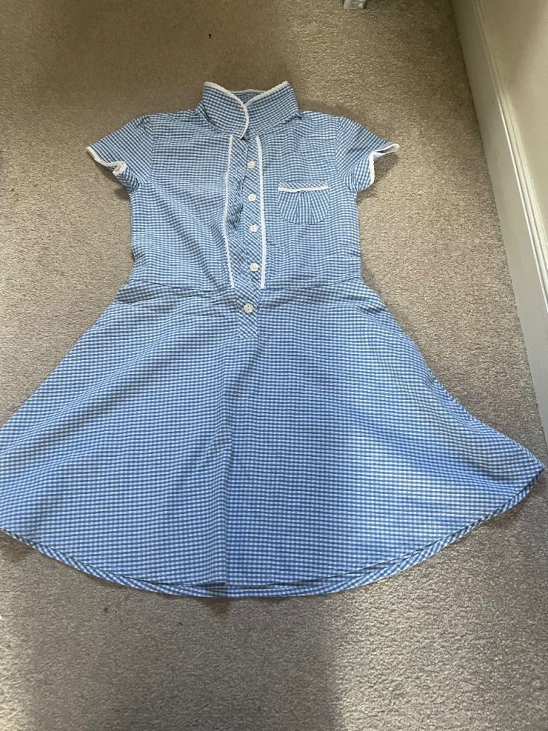 Girls school summer dress, age 7