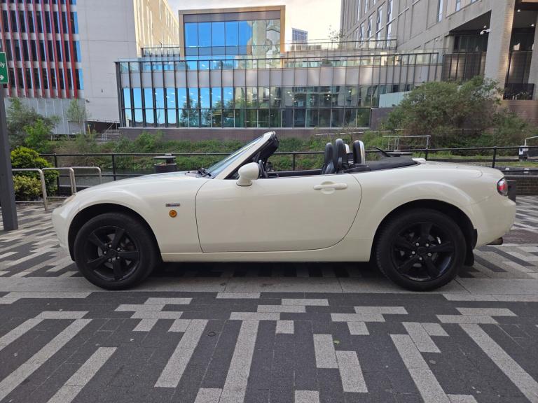 MAZDA MX-5 1.8i PETROL MANUAL CONVERTIBLE 2DR ICON *ULEZ COMPLIANT* MX5 WHITE